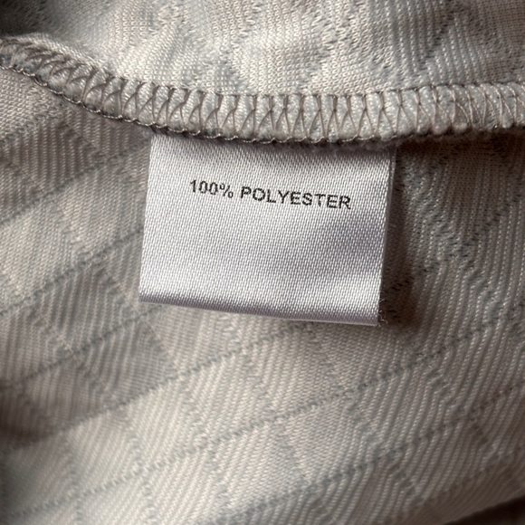 Dainty Jewels women’s grey quilted long sleeve sweater, size M - Picture 6 of 9